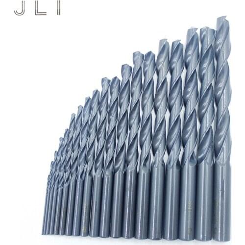 19pcs/set Twist Drill Bits For Metal Wood Working M35 HSS Co Steel Straight Shank 1 1.5 2 2.5 10mm Twist Drill Bit Power Tools