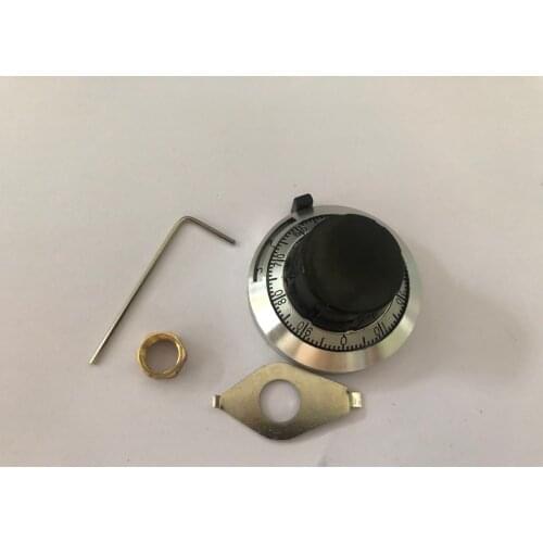 5Pcs 46mm B2 Dial Multi-Turn Potentiometer knob Cap Switch