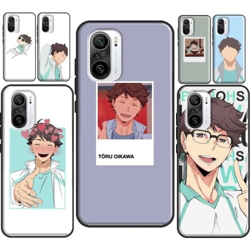 Tooru Oikawa Anime Haikyuu For POCO F3 M3 POCO X3 Pro Case For Xiaomi Mi 11 Lite Note 10 Mi 9T 10T Pro Back Cover