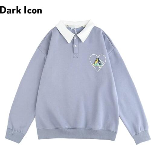 Dark Icon Men's Sweatshirts With Collar