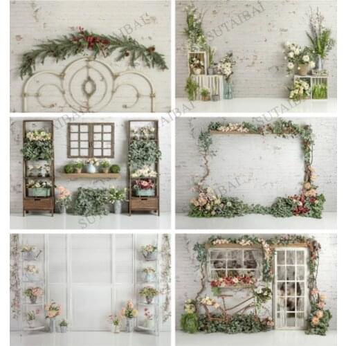 Photography Background Newborns Baby Child Interiors Cake Smash Flowers Decor Photo Backdrop for Photographic Studio Photocalls