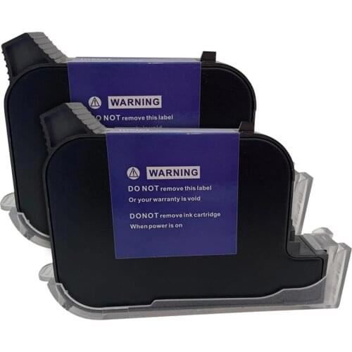 5S B level Quick fast dry permanent solvent ink cartridge compatible JS12/ JS10 /2588/2580 for 12.7mm handheld inkjet printers