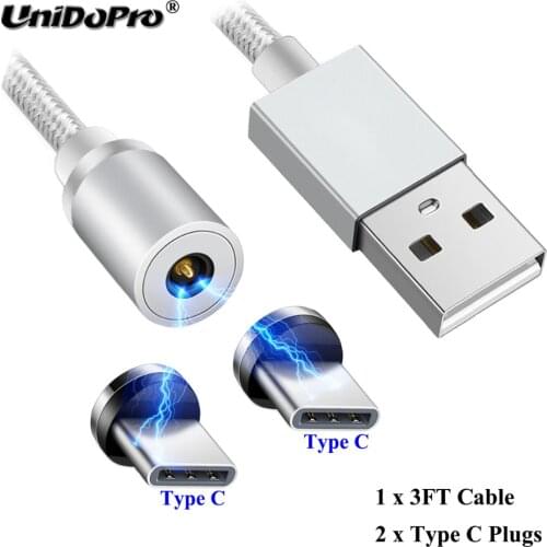 USB Type C Magnetic Charger Cable for Samsung Galaxy Tab S6 S5e S4 T830 T835 / Tab S3 T820 T825 T827V , S8 S9 S10 Note 10 9 8