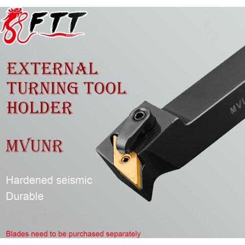 MVUNR1616H16 MVUNR2020K16 MVUNR2525M16 CNC External Turning Tool Holder Lathe Boring Bar Cutter Tool Accessories For VNMG Insert