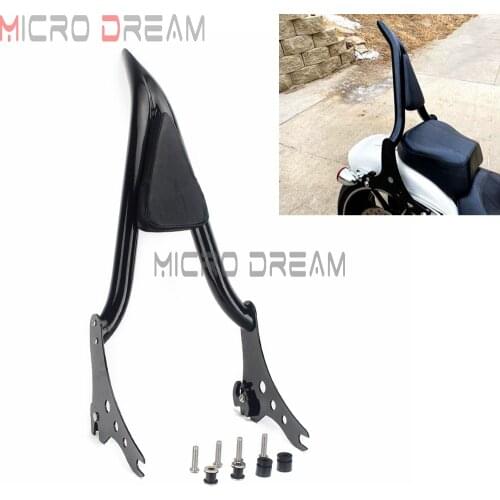 Detachable Rear Passenger Sissybar Backrest 22" Tall Sissy Bar for Harley Softail Sport Glide FLSB FXLR 18-21 Low Rider S FXLRS