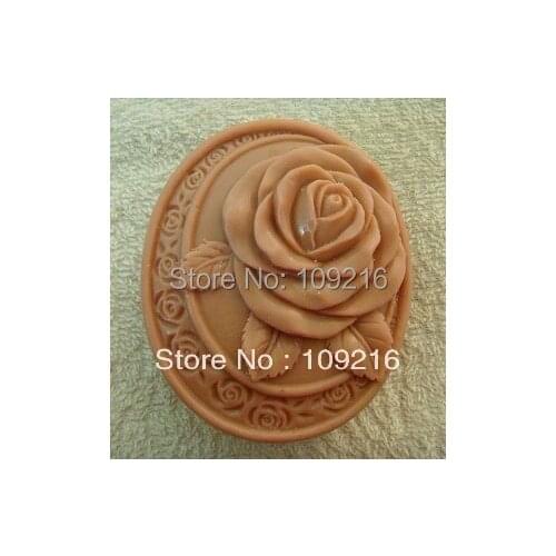 Wholesale!!!1pcs Circular Rose (ZX229) Silicone Handmade Soap Mold Crafts DIY Mold