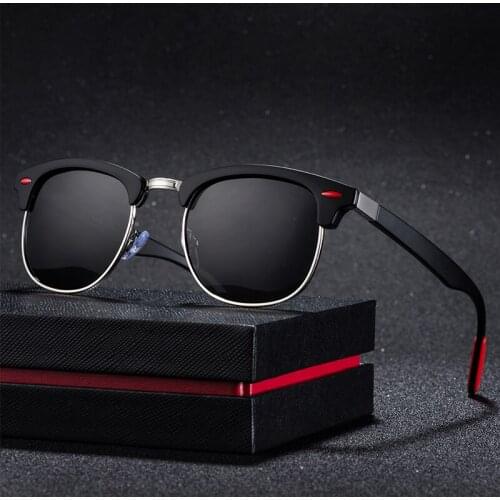 Classic Polarized Sunglasses Men Women Retro Brand Designer High Quality Sun Glasses Female Male Fashion Mirror Sunglass De Sol