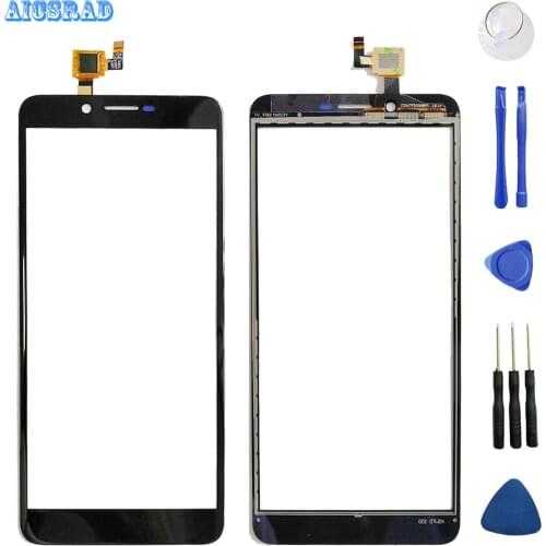 Aicsrad For 5.5 inch Doogee X60L x60l Touch Screen Glass 100% Guarantee Original Glass Panel Screen X 60L 60 l+TOOLS