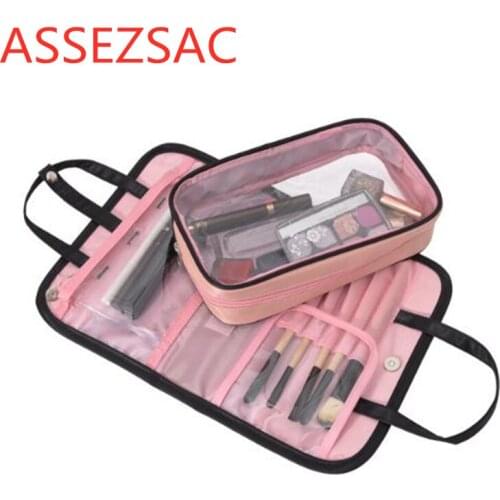 Assez sac Handbag unisex storage bag large capacity waterproof travel multi-function portable practical wash bagCD5149/j