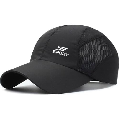 Outdoor Sun Visor Hats Lightweight Breathable Sports UPF50+ Ultra Thin Cooling Baseball Hats 2021