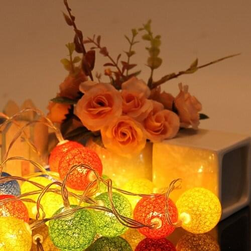 Party Decorations Light 10 LED String Parties Wedding Roses String Lights Holiday Home Simple Decoration Supplies
