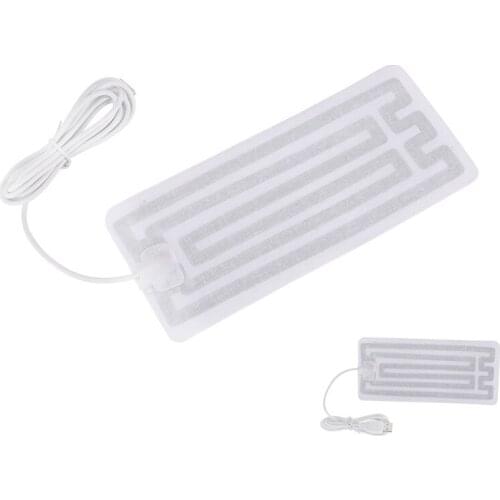 1Pair 5V USB Heating Element Film Heater Insoles Winter Outdoor Sports Ski Heating Insoles Keep Warm for Men Women Shoes 7*18cm