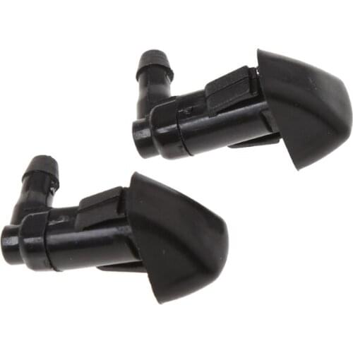 2 Pcs Windshield Wiper Water Spray Jet Washer Nozzle For 2003-2007 Accord J60F