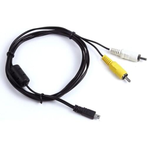 AV A/V Audio Video TV-Out Cable Cord Lead For Panasonic Lumix CAMERA DMW-AVC1 nikon 8pin