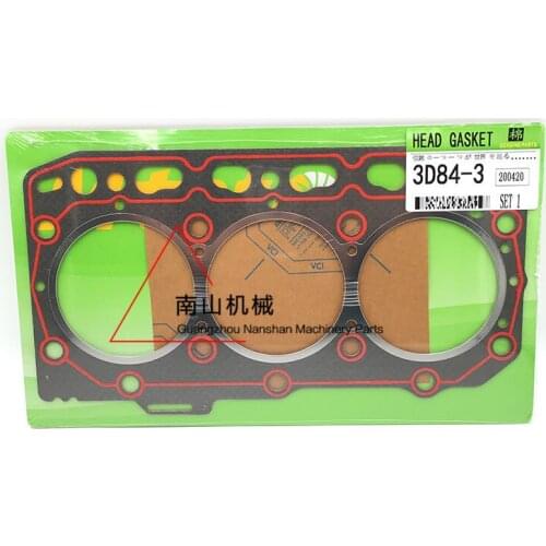 Free shipping 3D84-3/-3E 3TNE84 engine Cylinder Pad, Cylinder Pad, Cylinder Mattress, Cylinder head pad excavator