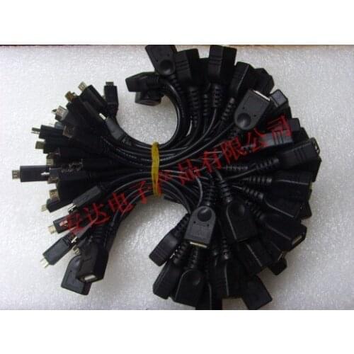 Free Shipping For OTG line data line USB micro tablet phone For 9300 Note2 MX xiaomiM2