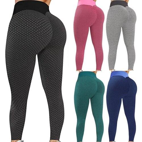 Women Seamless Leggings High Waist Push Up Yoga Pants Stretchy Sportswear Fitness Gym Lifting Exercise Patchwork Running Tights