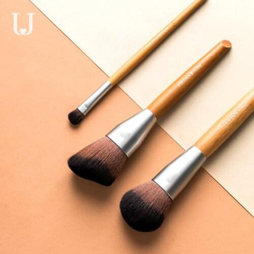 Jordanjudy Face Makeup Brush Set Eye Shadow Blush Loose Powder Brush Beauty Makeup Tool Beginner Sculpt Makeup Tools Girl Gift