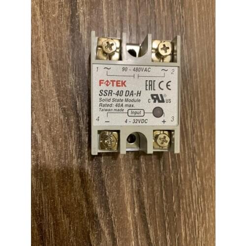 Original Taiwans FOTEK solid state relay / thyristor modules SSR-40DA-H