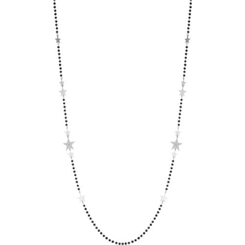 Stainless Steel Star Pendant Necklace For Women Color Crystal Pentagram Long Necklaces Bohemia Jewelry Gift Colar mulher 2020