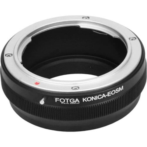 FOTGA Adapter Ring Infinity Focus for Konica AR Mount lens to Canon EOS M M2 M3 Mirrorless Camera