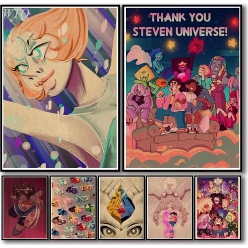 Retro Posters Steven Universe Anime Posters Canvas Painting Wall Decor Posters Wall Art Picture Room Decoration Home Decor