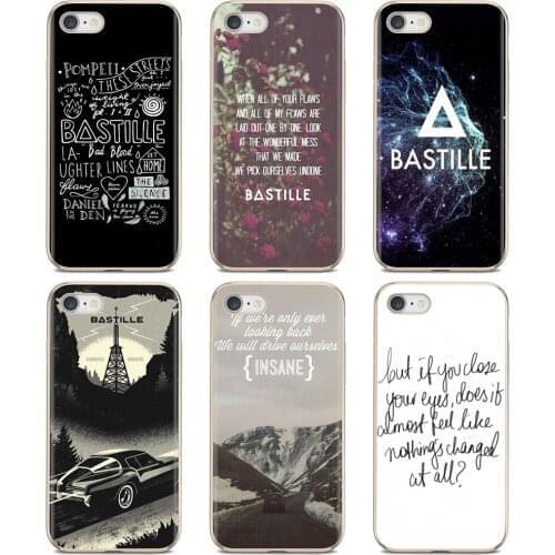 For Xiaomi mi Redmi Note 3 4 4X 5 6 7 8 8t 9 9s 9t 10 pro lite Designs Silicone Phone Case BASTILLE LYRIC MUSIC STAR Poster