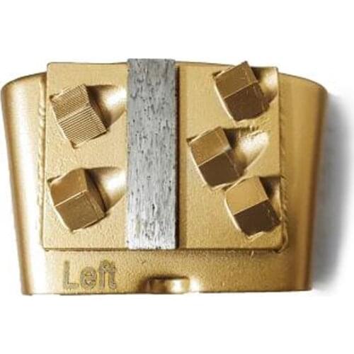 Trapezoid diamond PCD tool for concrete floor epoxy epoxies coating removal resurface