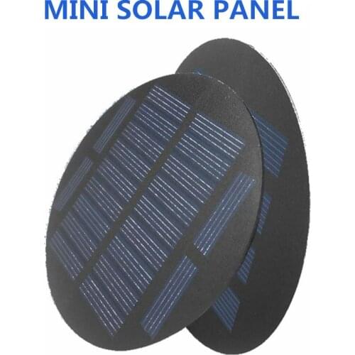 1PCS/2PCS Mini Solar Panel 0.6W/1.1W Mini Solar Cells 2V DIY Portable Solar Battery For Light Cell Phone Toys Charging Wholesale