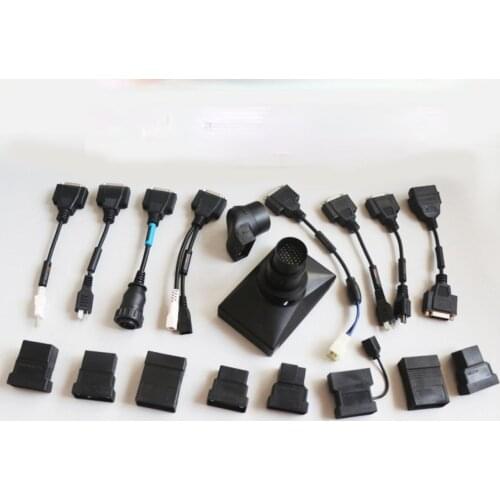 18PCS Original OBD2 For LAUNCH X431Pro/PRO3S X431 Connector For Mercedes Benz BMW Diagnostic Cable Adapter Main Test LINE