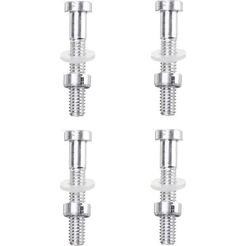 4pcs Metal Easy Install Mounting Screws Replacement Phonograph Professional Music DIY LP Headshells Turntable Audio Rapair Tool