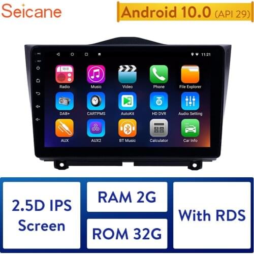 Seicane Android 10.0 9" 2+32G Car Radio GPS For LADA ВАЗ Granta Cross 2015 2016-2019 Navigation 2 din Multimedia Video Player