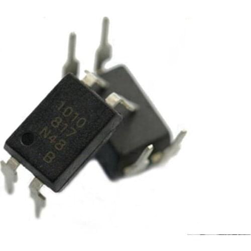 100 PCS PC817B DIP-4 PC817 817 817B High Density Mounting Type Photocoupler