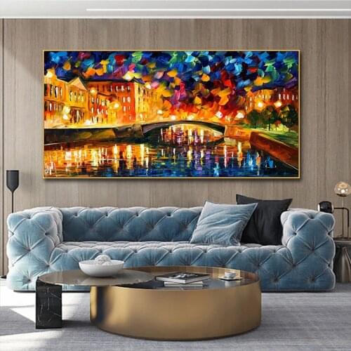 City Landscape Bridge 5D Diy Diamond Painting Full Square Round Venice Scenic Diamond Embroidery Mosaic Cross Stitch KitsZP-4849