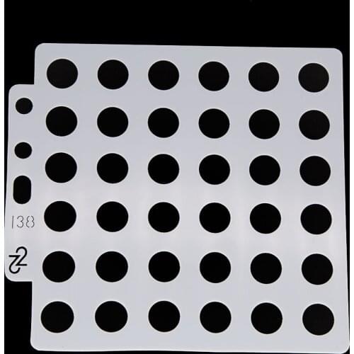 Round Layering Stencils for Diy scrapbook/photo album Decorative Embossing coloring,painting stencil,home decor