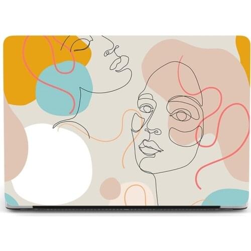 Cute Case for Macbook Air 13 2020 M1 A2337 A2179 Women Glirl Pattern Cover for Mac book Pro 13 Touch Bar A2251 A2289 A1705 A1502