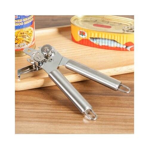 Stainless steel multifunctional can opener tin cans knife bottle opener 20*5cm free shipping
