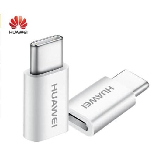 HUAWEI Micro USB to Type C Converter Original Type-C Data Charging Cable Adapter Fast Charger P20 pro P 20 P10 P9 lite mate 9 10