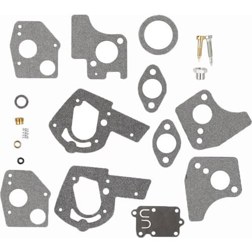 Rebuild 1Set Carburetor repair kit Overhaul for Briggs & Stratton 495606 494624 3HP-5HP echo chainsaw Diaphragm gasket needle