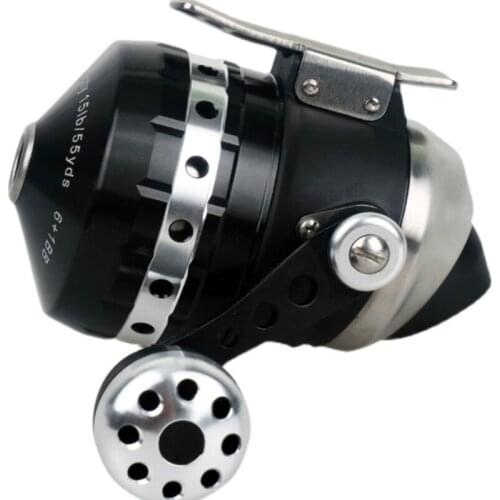 SA30 metal fishing reel stainless steel base speed ratio 3.6:1 closed fishing reel professional shooting slingshot fishing reel