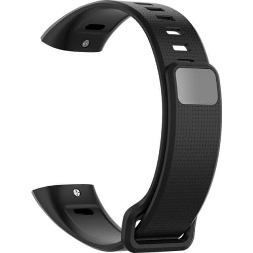 Silicone Watch Band Bracelet Strap for HUAWEI Band2 Pro/ Band2/ ERS-B19/ERS-B29 Smartwatch Accessories Watch Strap Wristband Bla