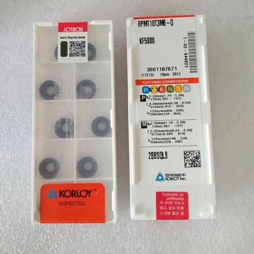 10PCS inserts RPMT08T2MO-Q RPMT10T3MO-Q RPMT1204MO-Q PC5300 KF5800 free shipping