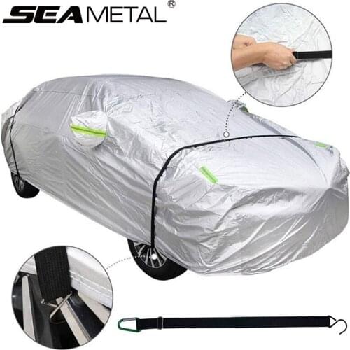 2pcs Car Cover Windproof Band 440cm Elastic Fixation Strip for Car Cover Outdoor Windproof Polyester Belt Adjustable Length