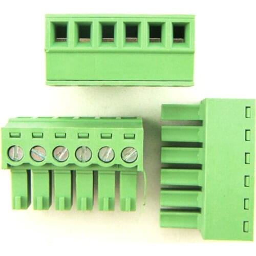 50pcs/lot) 15EDGK-3.81-6P Terminal Block Connector Plug Pluggable type free shipping