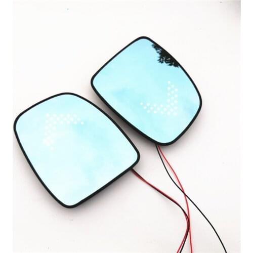 Anti-glare Led Rearview Heated Wing Side Mirror Glass for Honda Fit Jazz City