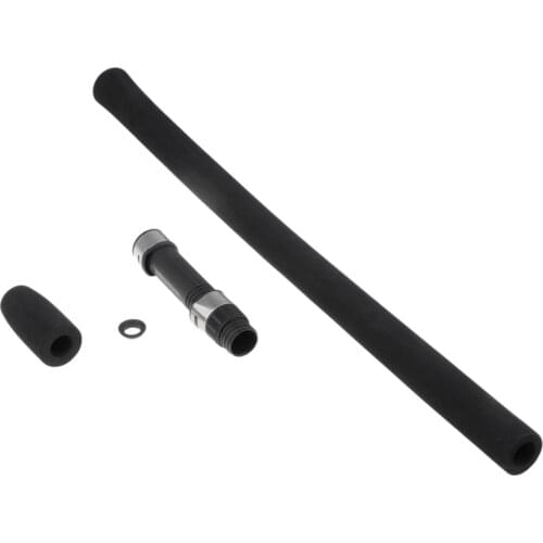 Black EVA Foam Spinning Fishing Rod Handle Grips for Rod Building or Repair Replacement Tackles for Fisherman