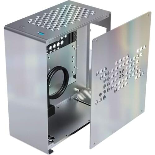 A4 Chassis All Aluminum Mini case HTPC ITX FLex Power USB3.0 195mm Graphics Card K39 Pro Computer
