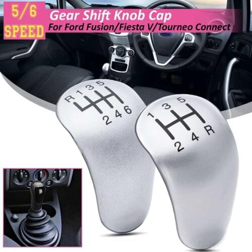 Gear Shift Knob Badge Emblem Cap Knob Cover 5/6 Speed Insert Replacement For Ford for Fusion Fiesta V Tourneo Connect