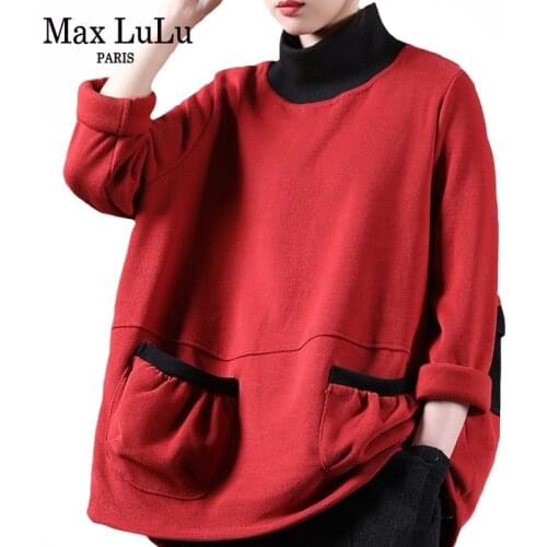 Теплые водолазки Max LuLu China At AliExpress