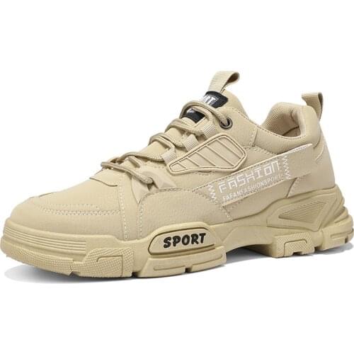 2021 New Mens Safety Shoes Men Casual Shoes Comfortable Fashion Lightweight Moccasins Men Outdoor Sneakers